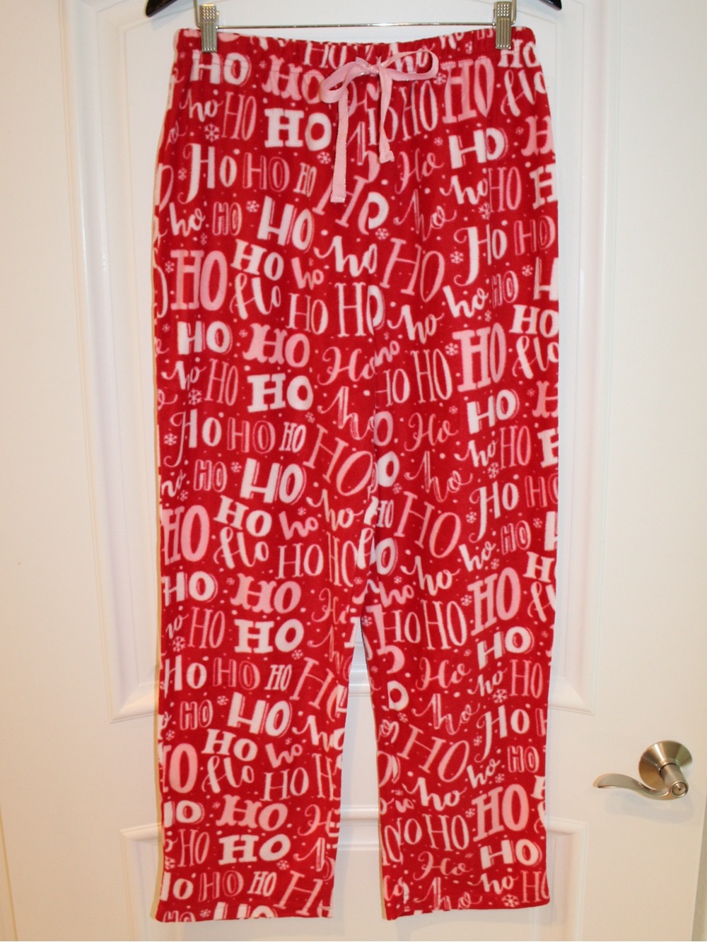 Ho Ho Ho sleep bottoms (women’s L) (NWT)